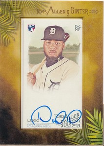 2019 Topps Allen and Ginter Framed Mini Autographs #MADL Dawel Lugo