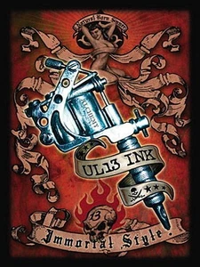 UL13 Ink Immortal Style small steel sign 200mm x 150mm - Picture 1 of 1