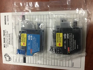 Cartuchos de tinta magenta compatibles genéricos para Brother LC401XL negros LC401 nuevos - Imagen 1 de 1