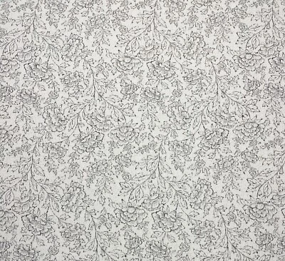 BALLARD DESIGNS LUCETTE CLASSIC BLACK SUNBRELLA PERFORMANCE FABRIC BY YARD 54"W - Image 1 of 4