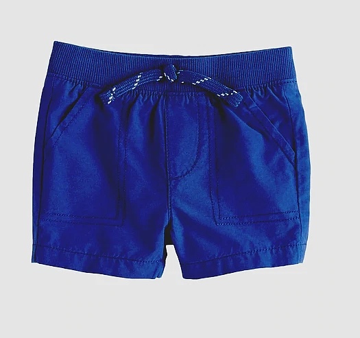 Baby Boy Jumping Beans Ribbed Waist Shorts Color: Mythic Ocean, Size: 6 MONTHS p - Image 1 of 1