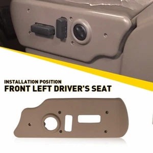 FRONT DRIVER SIDE POWER SEAT SWITCH BEZEL TRIM PANEL FITS FOR CHEVY GMC 88941684 - Picture 1 of 18