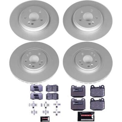 Kit de frenos de disco PowerStop - Delantero y trasero - Se adapta a Mercedes Benz ML430 2000-2001, Foto 1 de 4
