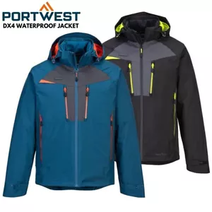 PORTWEST DX4 3-in-1 Jacke isoliert wasserdicht winddicht Kapuze Arbeitsmantel DX465 - Bild 1 von 11
