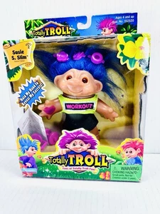 Muñeca Totally Troll Serie 2 Susie S. Slim Entrenamiento Vintage Playmates 2001 - Imagen 1 de 7
