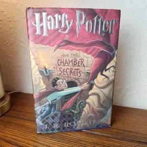 Harry Potter and the Chamber of Secrets First Edition HC/DJ B - Picture 1 of 12