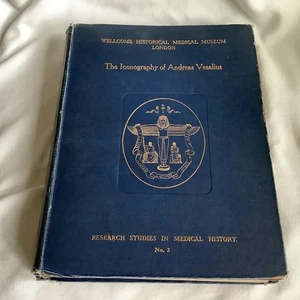 The Iconography of Andreas Vesalius by M. H. Spielmann (1925 HC) - Picture 1 of 20