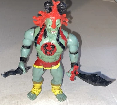 Figura LJN Thundercats Mumm-Ra 1985 completa con casco y ambas armas Foto 1 de 3
