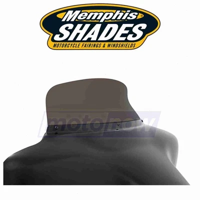 Memphis Shades Spoiler Windshield for 2006-2013 Harley Davidson FLHX Street yt - Image 1 of 4