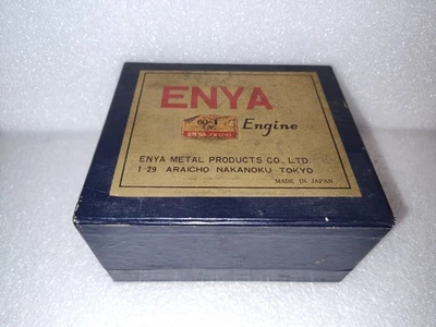 De Colección Modelo Enya 60 Motor Avión Caja Vacía Con Espuma E Instrucciones Japón Foto 1 de 4