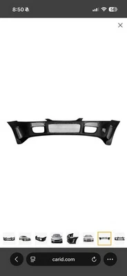 Duraflex® - Cubierta de parachoques delantero de fibra de vidrio estilo R34 (sin pintar) Foto 1 de 4