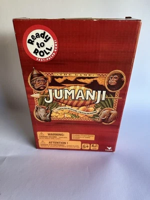 Jumanji Ready To Roll Board Game Spinmaster portable on the go game - Image 1 of 2