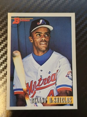 1993 Bowman - Delino DeShields #424 Montreal Expos  - Image 1 of 2