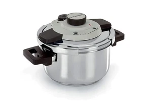 Barazzoni Pentola a Pressione Dual System Facile capacità 4,5lt ø 22cm Acciaio - Foto 1 di 7