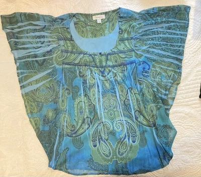 Dressbarn 女式正装衬衫,尺寸 1X — 第 1/3 张图片