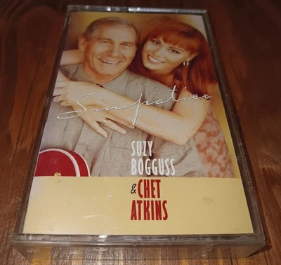Suzy Bogguss & Chet Atkins Simpatico Cassette 1994 Liberty Dolby HX Pro B NR - Image 1 of 4