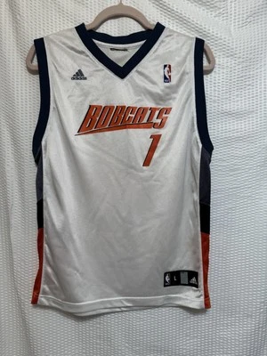 Stevenson #1 Charlotte Bobcats White Adidas Jersey Authentic White NBA Men Large - Image 1 of 4