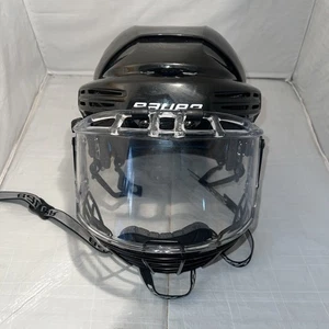 Bauer BHH7500M Hockeyhelm schwarz mit Gesichtsschutz Einheitsgröße (gebraucht) - Bild 1 von 5