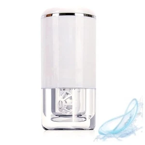 2nd Gen Ultrasonic Contact Lens Cleaner for Soft Rigid Lenses White Portable - Picture 1 of 6