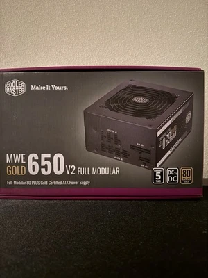 Cooler Master MWE Gold 650 - V2 Full Modular alimentatore per computer 650 W 24- - Immagine 1 di 4