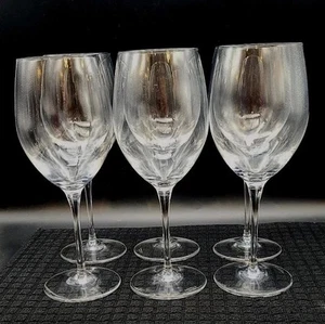 5 ROCCO BORMIOLI BORDEAUX WINE CRESCENDO 20-OZ TALL RED WINE GLASSES 9 ½” Italy - Picture 1 of 7