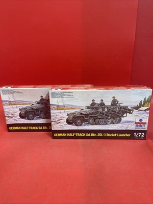 Two-ESCI 8022 1/72 German Half-Track Sd. Kfz. 251/1 Rocket-Launcher Sealed - Image 1 of 4