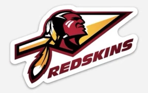 Washington Redskins Chief profile custom die cut MAGNET NFL Football - Picture 1 of 1