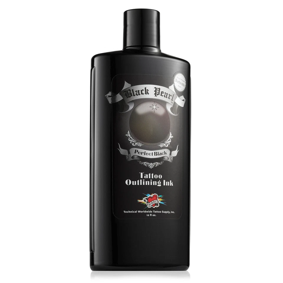 Millennium Moms Black Pearl Outlining Tattoo Ink - 12oz.