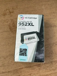 LD wiederaufbereiteter Ersatz für HP 952XL schwarze Tintenpatrone mit hoher Reichweite - Bild 1 von 9