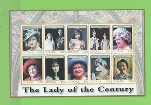 Guyana 1999 Queen Mother 10 x $60 sheetlet, MNH - Picture 1 of 1