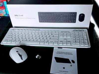 "Jelly comb" wireless keyboard and mouse - Image 1 of 4