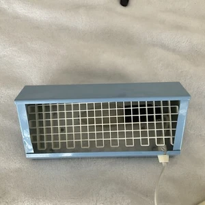 Ikea Type V204 Vintage 80s Swedish Metal wall lamp light Blue European Plug - Picture 1 of 17