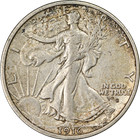 1916-D Walking Liberty Half Nice Au Great Eye Appeal Nice Strike