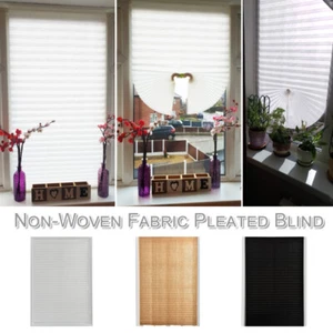Plissee Klemmfix ohne Bohren Jalousie Fenster Rollo blickdicht Faltrollo Plisee - Bild 1 von 14