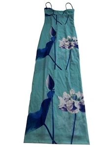 Miaou Thais Maxi Dress in Blue Lotus - Picture 1 of 5