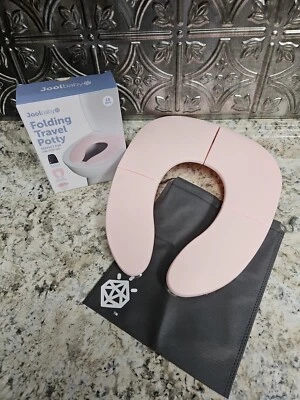 Jool Baby-Folding Travel Potty Seat-GIRL-"PINK"-18M+ TRAVEL BAG/BOXED! - Image 1 of 4
