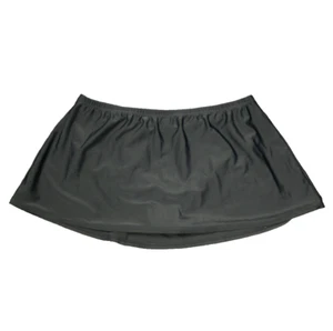 St. John's Bay Schwimmrock Skort integrierter Slip Badehose schwarz 18W - Bild 1 von 18