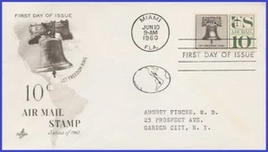 USA5 #C57 ADDR ARTCRAFT FDC Campana Liberty - Foto 1 di 1