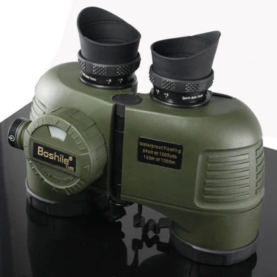 7X50 HD Powerful Military Navy Binoculars Waterproof Nitrogen W Rangefinder - Image 1 of 4
