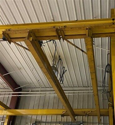 2 Ton 20'l Crane America Single Girder Underhung Bridge Crane - #29171 • 3,950$