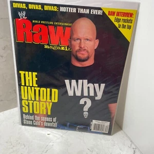 World Wrestling Entertainment RAW August 2002 The Untold Story Magazine - Picture 1 of 2