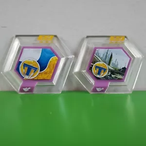 Disney Infinity 3.0 TOMORROWLAND Dischi: Stratosfera e Futurescape - Foto 1 di 6