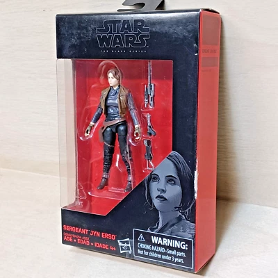 迪士尼星球大战黑色系列中士Jyn Erso可动人偶C0662 — 第 1/3 张图片