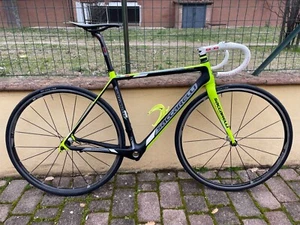 Bici corsa strada carbonio rim Saccarelli 700 carbon road bike - Foto 1 di 6