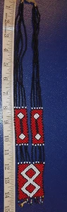 Beaded Necklace-Native American- 15" Length - Picture 1 of 3