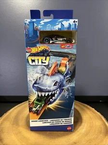 Hot Wheels City Dino Launcher Track Set Hot Wheel City Track Builder - Bild 1 von 4
