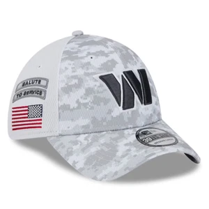 Washington Commanders New Era NFL Salute To Service Sideline 39THIRTY Hat Cap - Picture 1 of 12