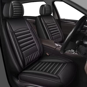 Car 5 Seat Cover Pad Front&Rear Microfiber Leather For Jeep Liberty 2007-2012 - Picture 1 of 9