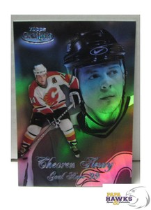 1998-99 Topps Gold Label THEO FLEURY Goal Race Calgary Flames #GR7