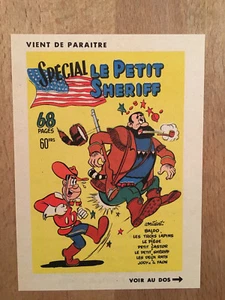 Le Petit Sheriff Special numéro 0 (feuille-annonce) - NEUF - Picture 1 of 1